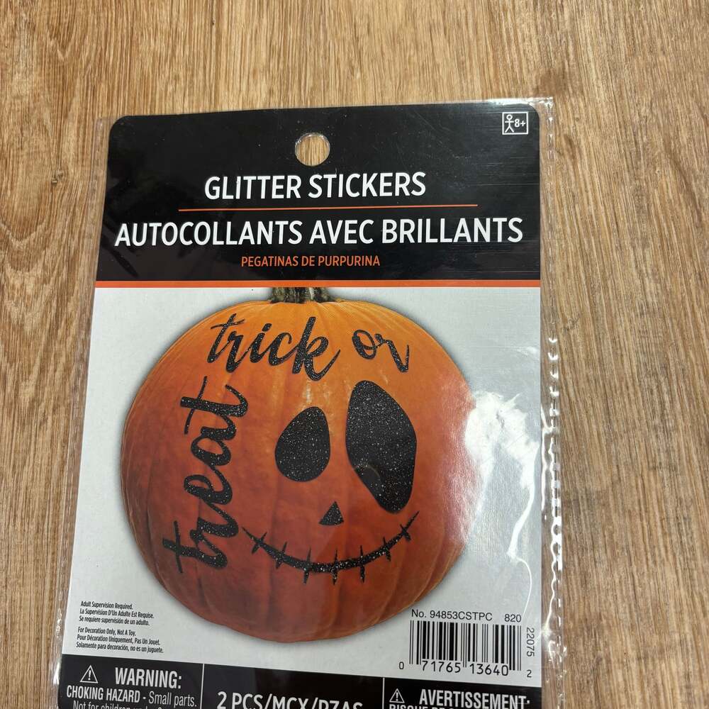 Glitter Stickers Halloween